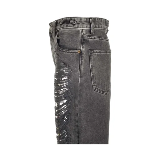 Karen Distressed Sequin Jeans