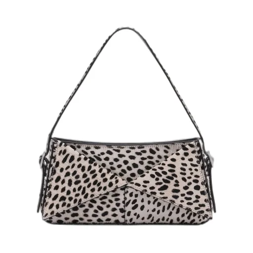 Printed Belt Baguette Bag