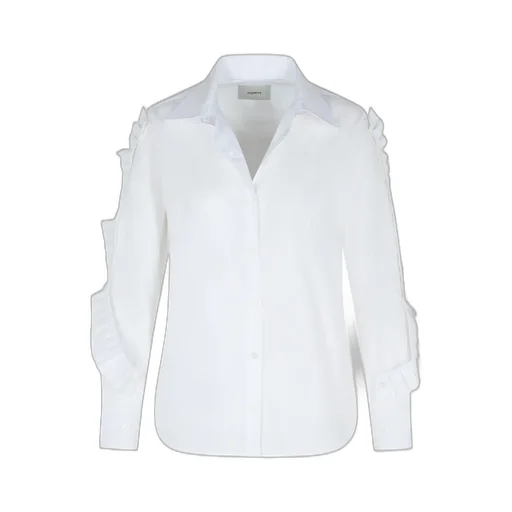 Ruffle Buttoned Shirt