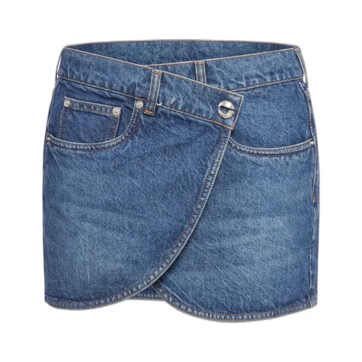 Logo-Patch Mini Skirt