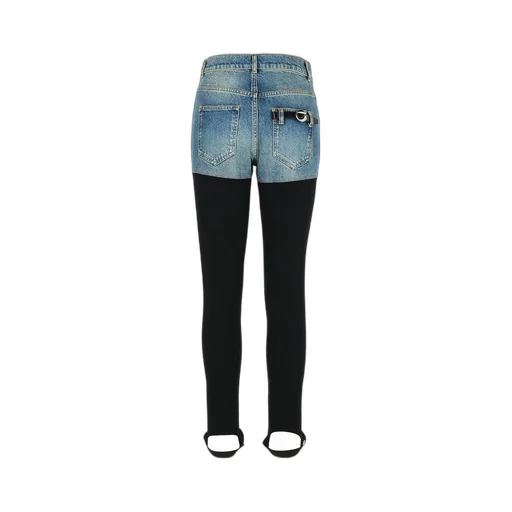 Hybrid Rib Denim Pants
