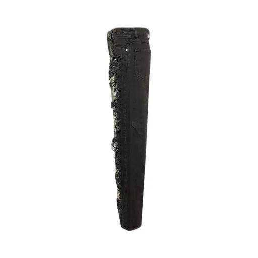 Karen Embellished Distressed Jeans