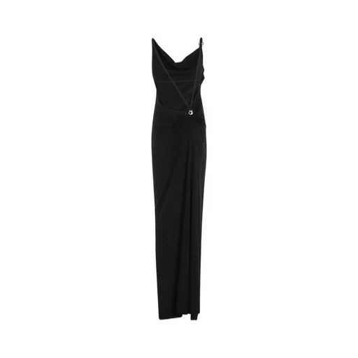Open-Back Sleeveless Long Dress