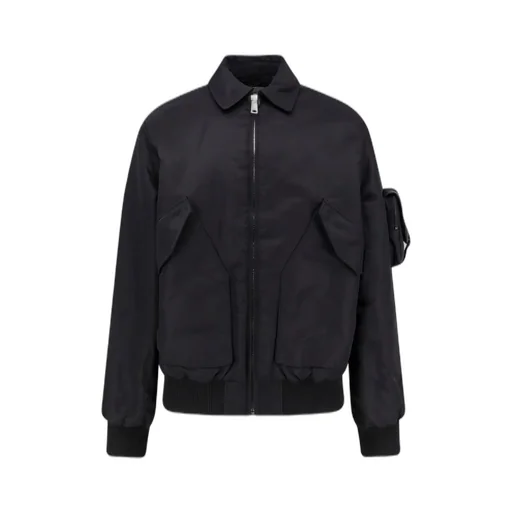 Zipped Bomber Jacket