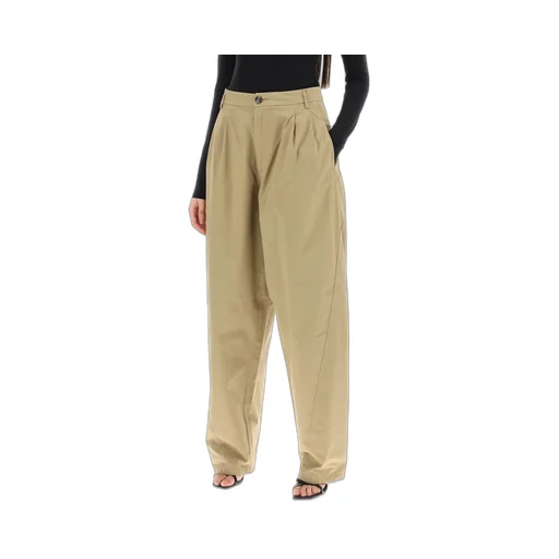 Phebe Pleat Detailed Trousers