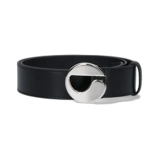 Logo Plaque Buckle Belt