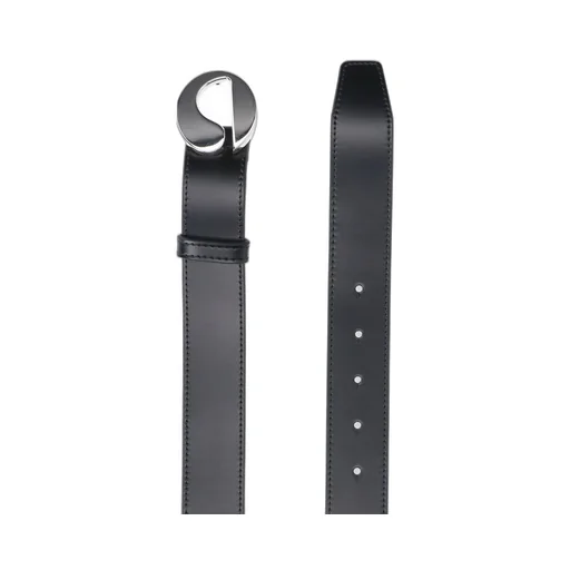 Logo Plaque Buckle Belt