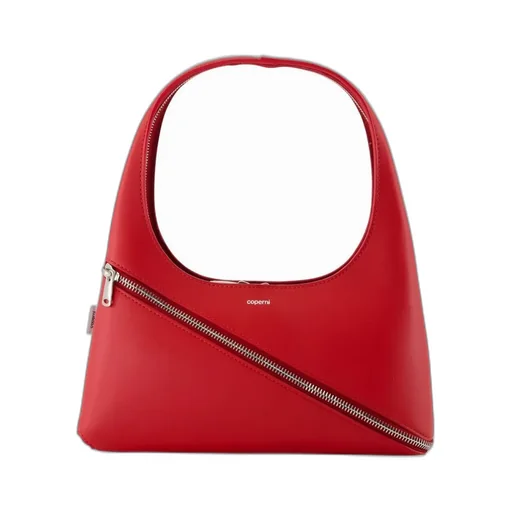 Zip Detailed Baguette Bag