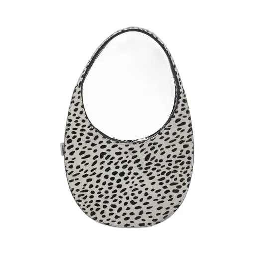 Soft Swipe Leopard Printed Shoulder Bag