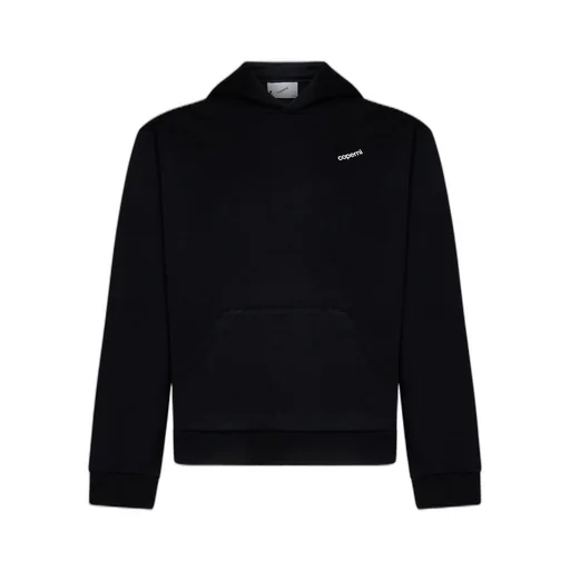 Logo-Printed Straight Hem Hoodie