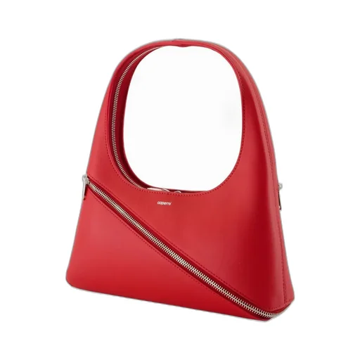 Zip Detailed Baguette Bag