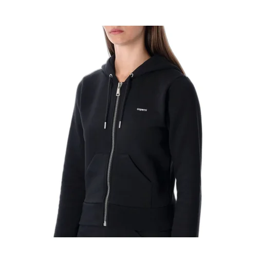 Zip-Up Drawstring Hoodie