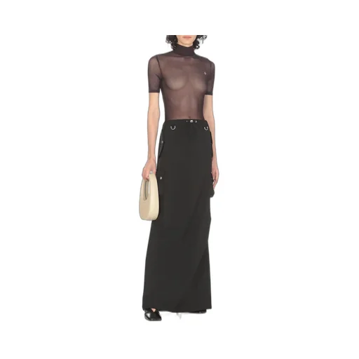 High Neck Fitted Top