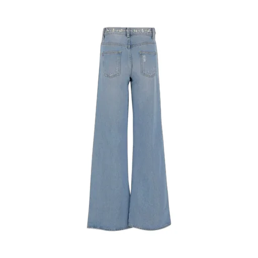 High-Waist Wide-Leg Jeans