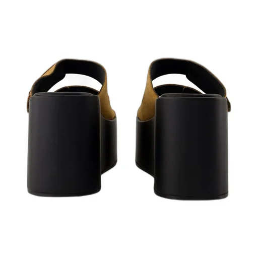 Double-Strap Platform Sandals