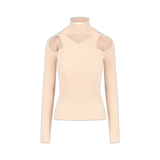 Cut-Out Detailed Knit Jumper
