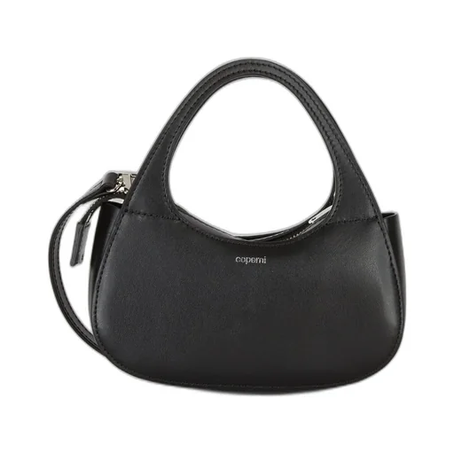 Logo Printed Micro Swipe Tote Bag