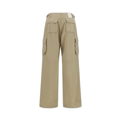 Wide-Leg Cargo Pants