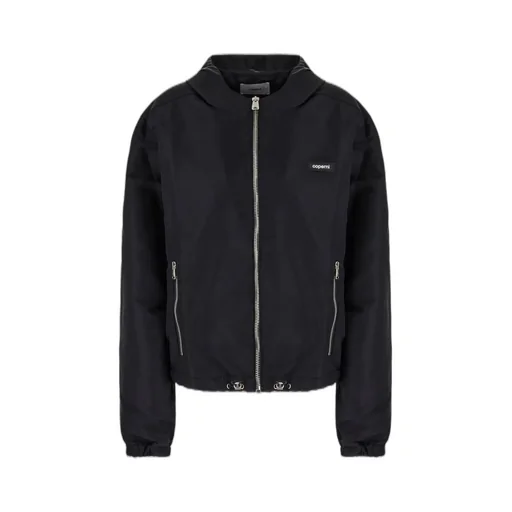 Horn Zipped Blouson Jacket