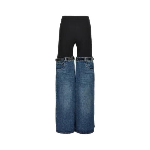 Hybrid Wide-Leg Jeans