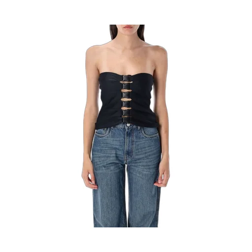 Multi Buckle Top