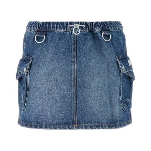 Denim Mini Skirt