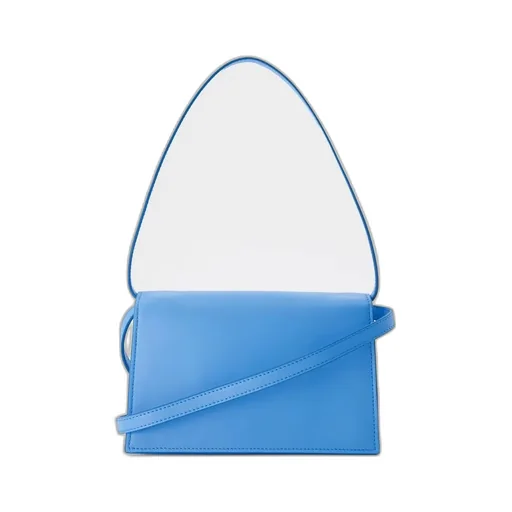 Logo Plaque Mini Folder Shoulder Bag
