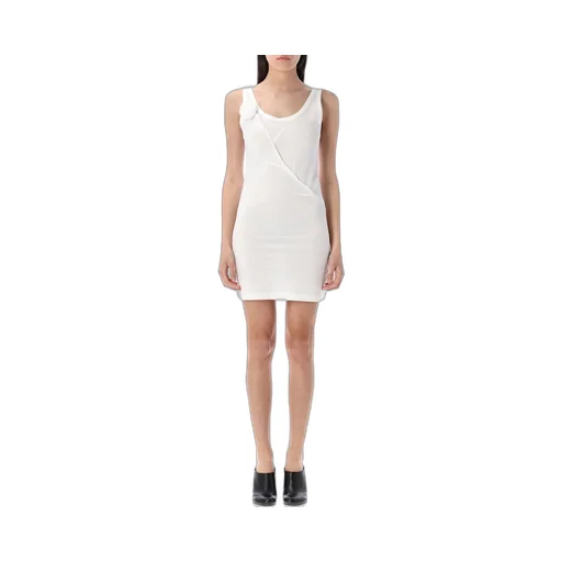 Rose Appliqué Mini Dress