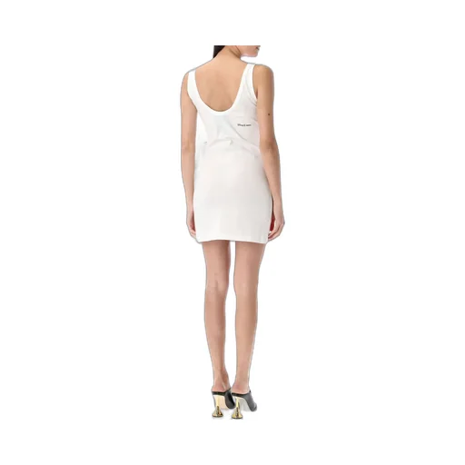 Rose Appliqué Mini Dress
