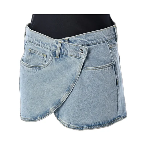 Denim Mini Skirt