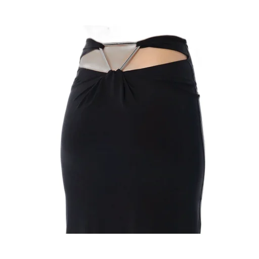 Triangle Back Midi Skirt