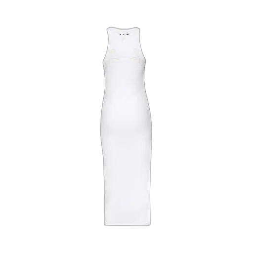 Cut-Out Sleeveless Midi Dress
