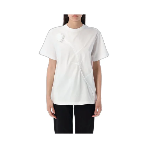 Rose Boxy Short Sleeved T-Shirt