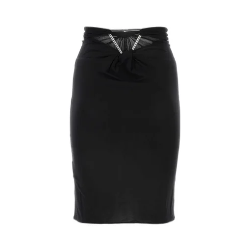 Triangle Back Midi Skirt