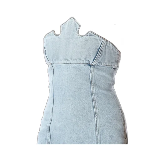 X Disney Crown Mini Denim Dress