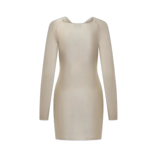 Twist Detailed Cut-Out Dress