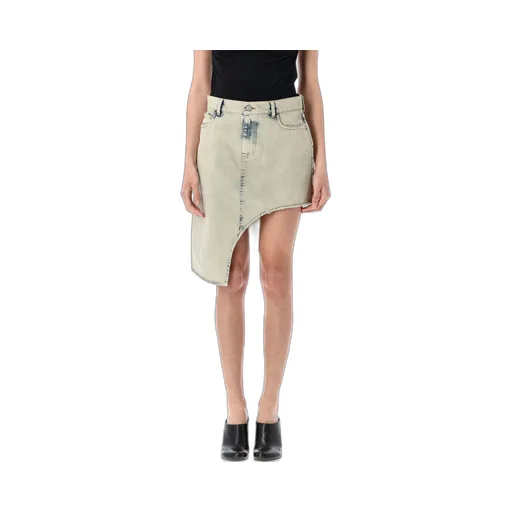 Denim Asymmetric Skirt