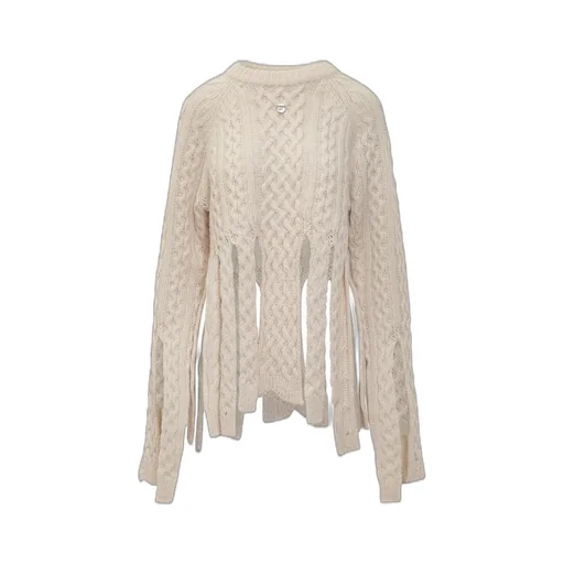 Shredded Knitted Jumper