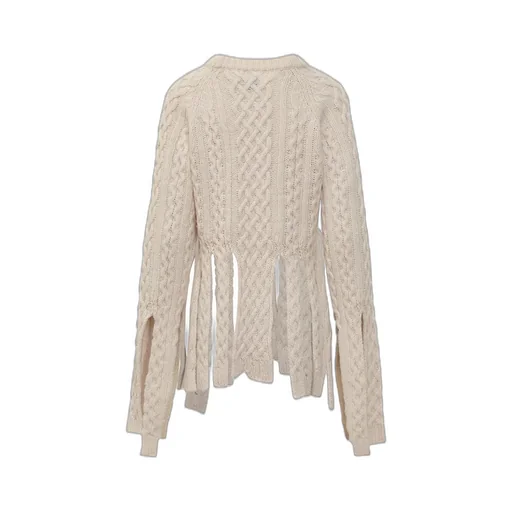 Shredded Knitted Jumper