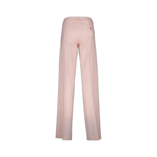 Low-Rise Straight-Leg Tailored Trousers