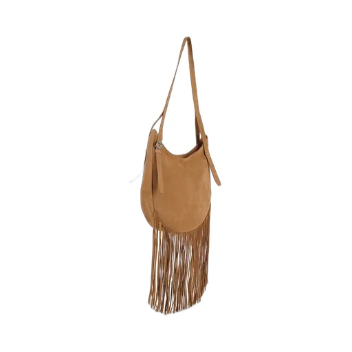 Fringed Hobo Bag