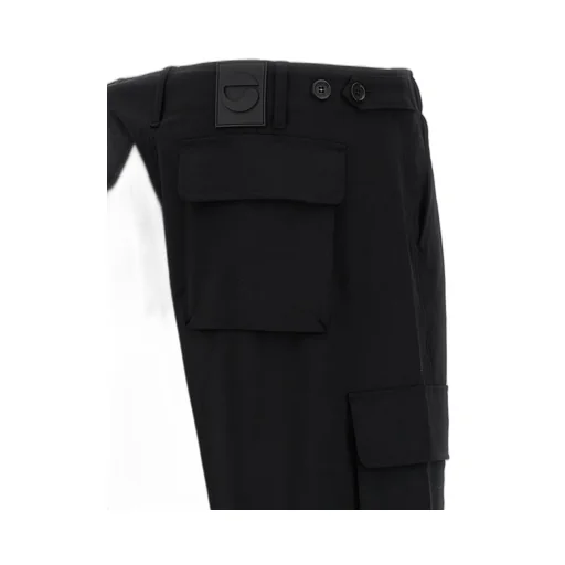 Wide-Leg Cargo Pants