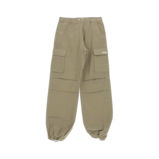 Logo Patch Cargo Pants