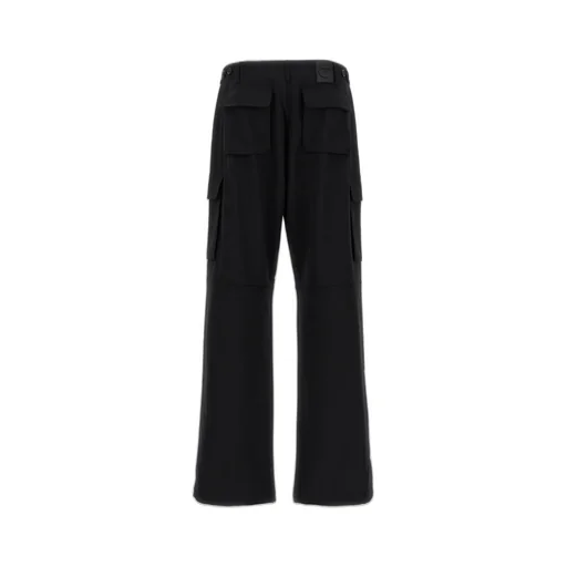 Wide-Leg Cargo Pants
