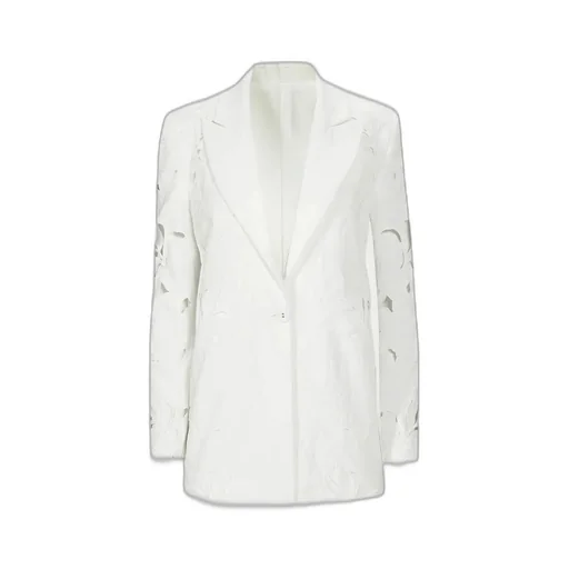 Floral Cutout Blazer