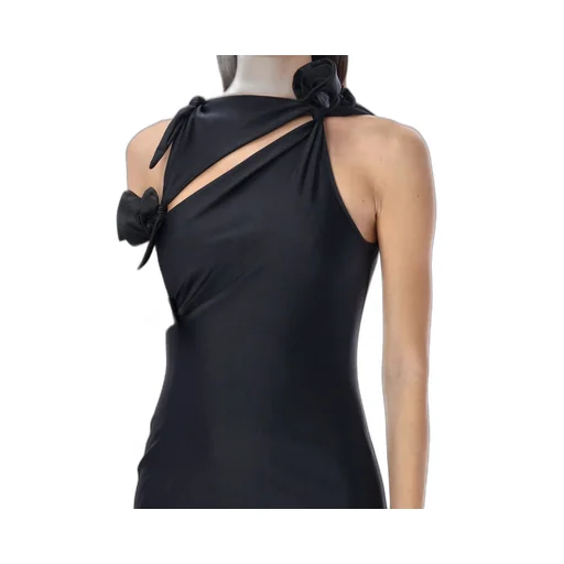 Asymmetric Flower Gown
