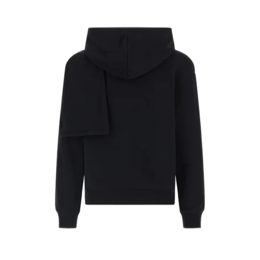 Asymmetric Neck Sweatshirt