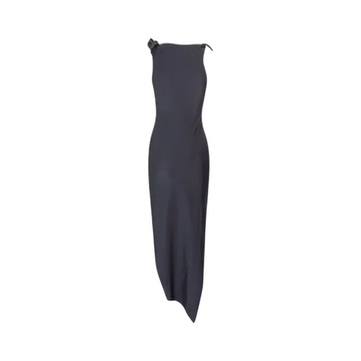 Asymmetric Flower Gown