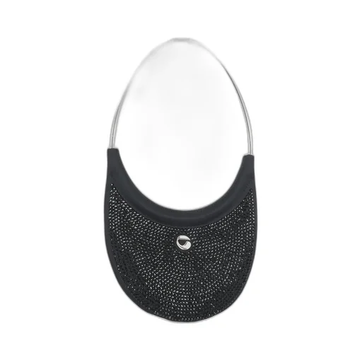 Ring Swipe Embellished Zip-Up Tote Bag