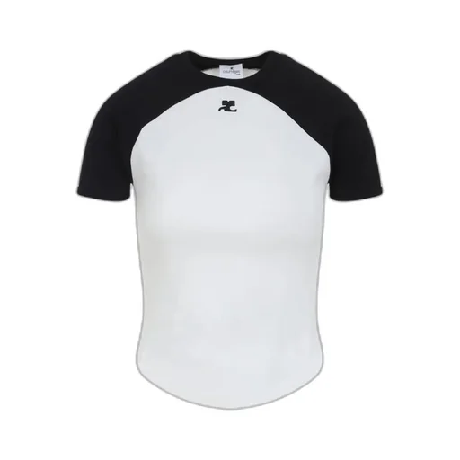 Logo Embroidered Crewneck T-Shirt